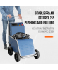 200W 300W Off-Road Pulse Laser Cleaning Machine for Outdoor Field Rust Oil Painting Removal